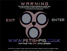 Tablet Screenshot of fetishpig.co.uk